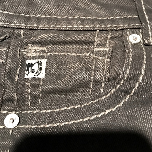 MEK DNM Dark Washed Gray Skinny Jeans - Picture 8 of 8